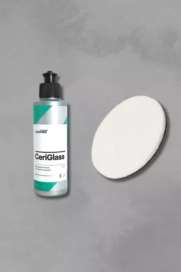 CeriGlass Polish Cam Pastası 150ml+Uygulama Keçesi