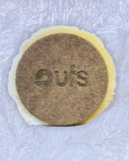 UFS Beyaz Tüy Agresif Polisaj Keçesi 160mm Eko Seri